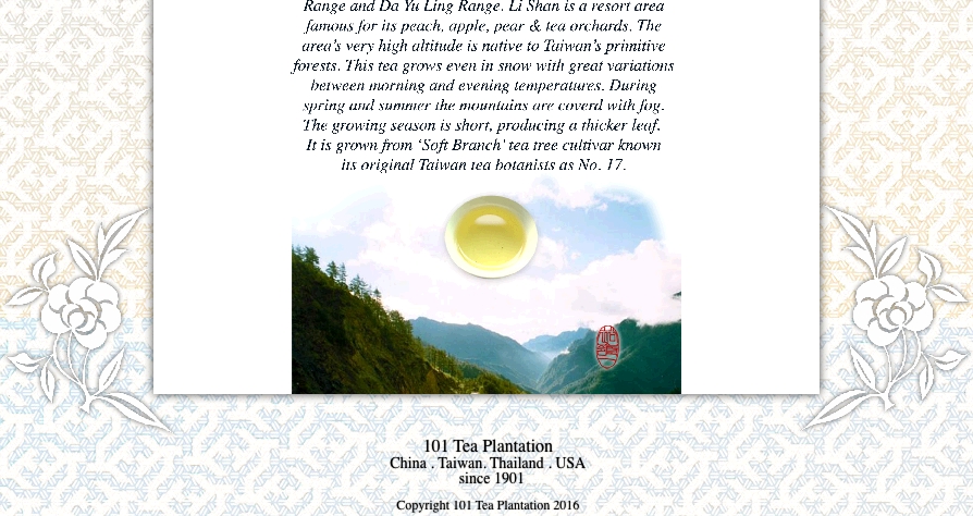 101 Tea Plantation